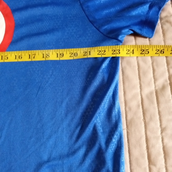 Marvel Captain America Tee-shirt Size XL Blue 100% Polyester - Picture 4 of 7